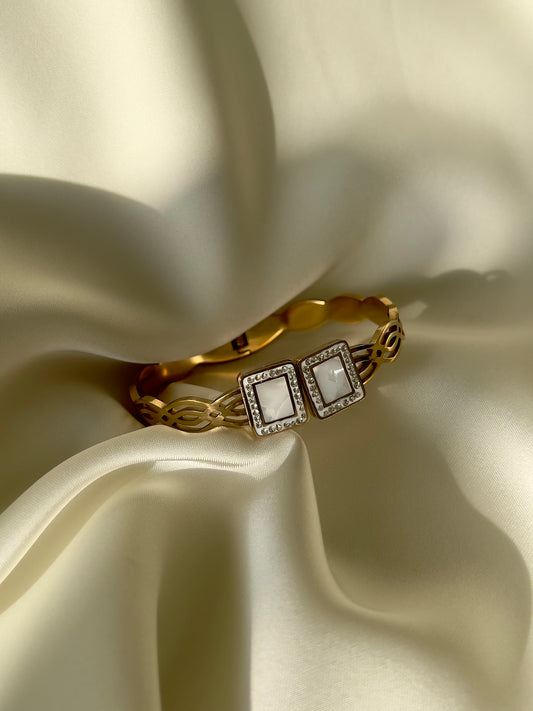 Square Enamel Bracelet