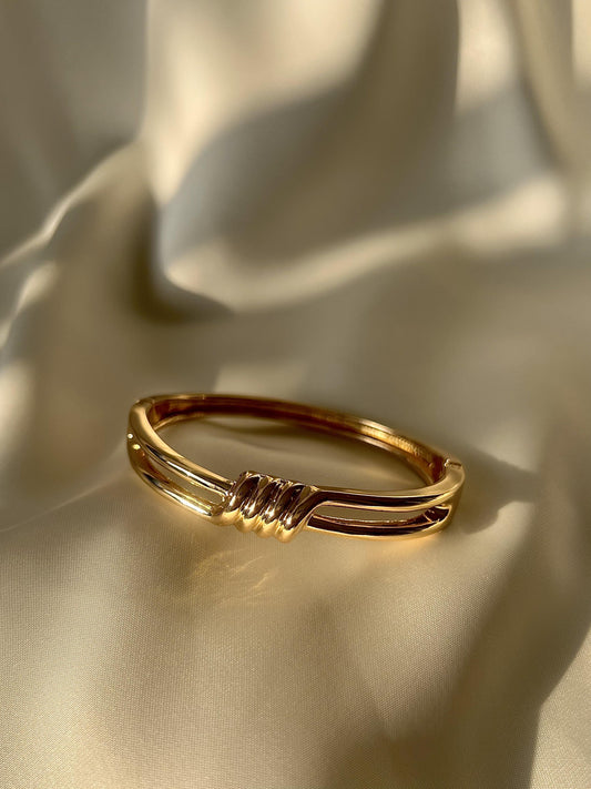 Double Line Twist Bracelet