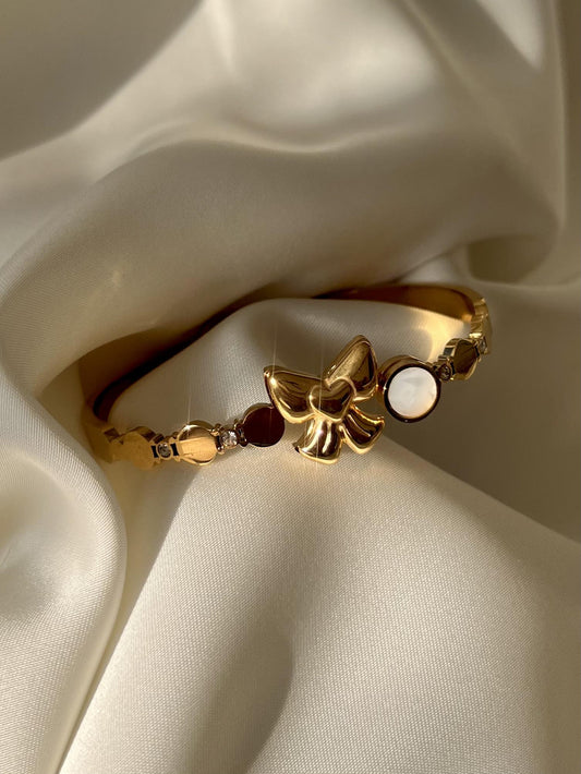 Bow Stone Bracelet