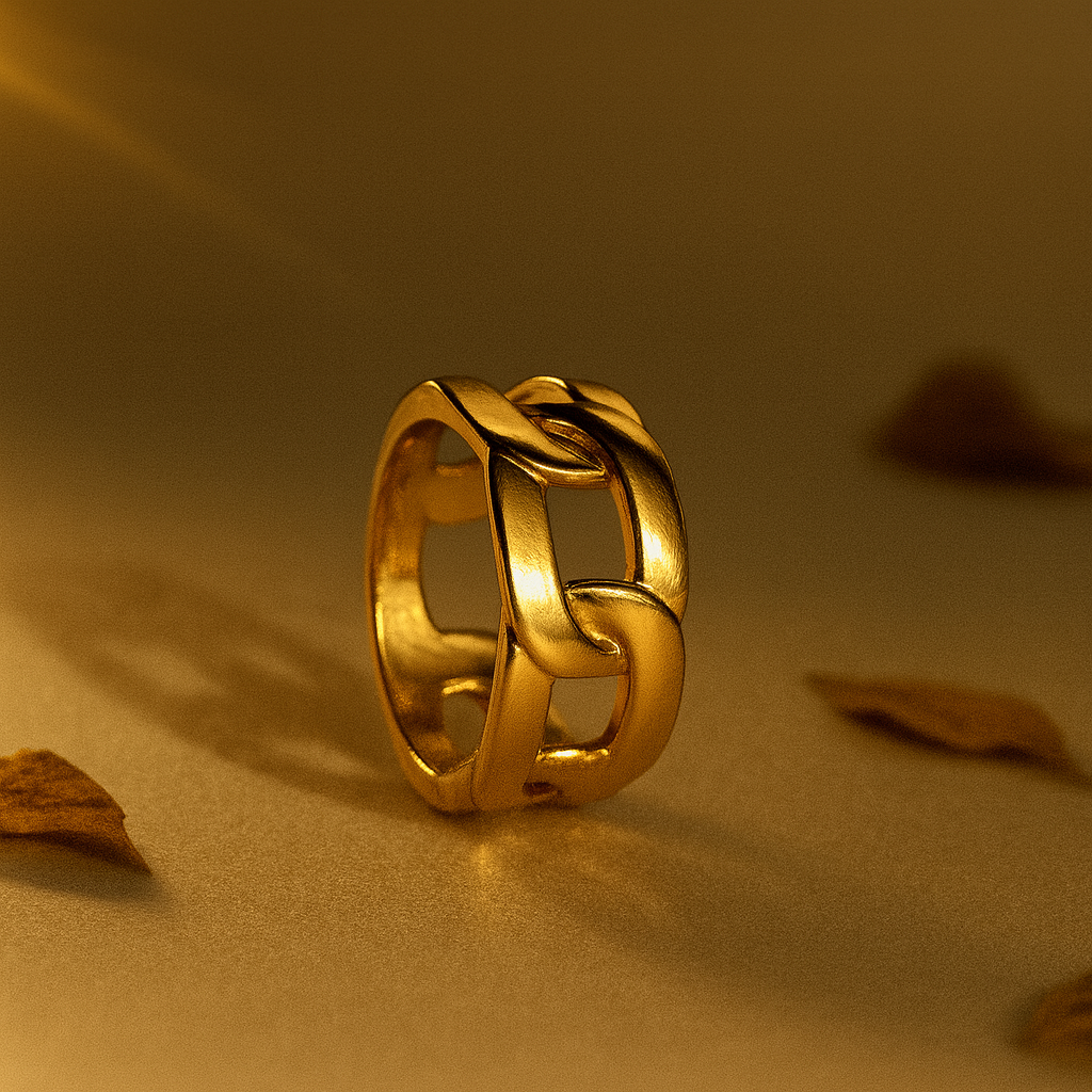 Interlocking Gold Ring