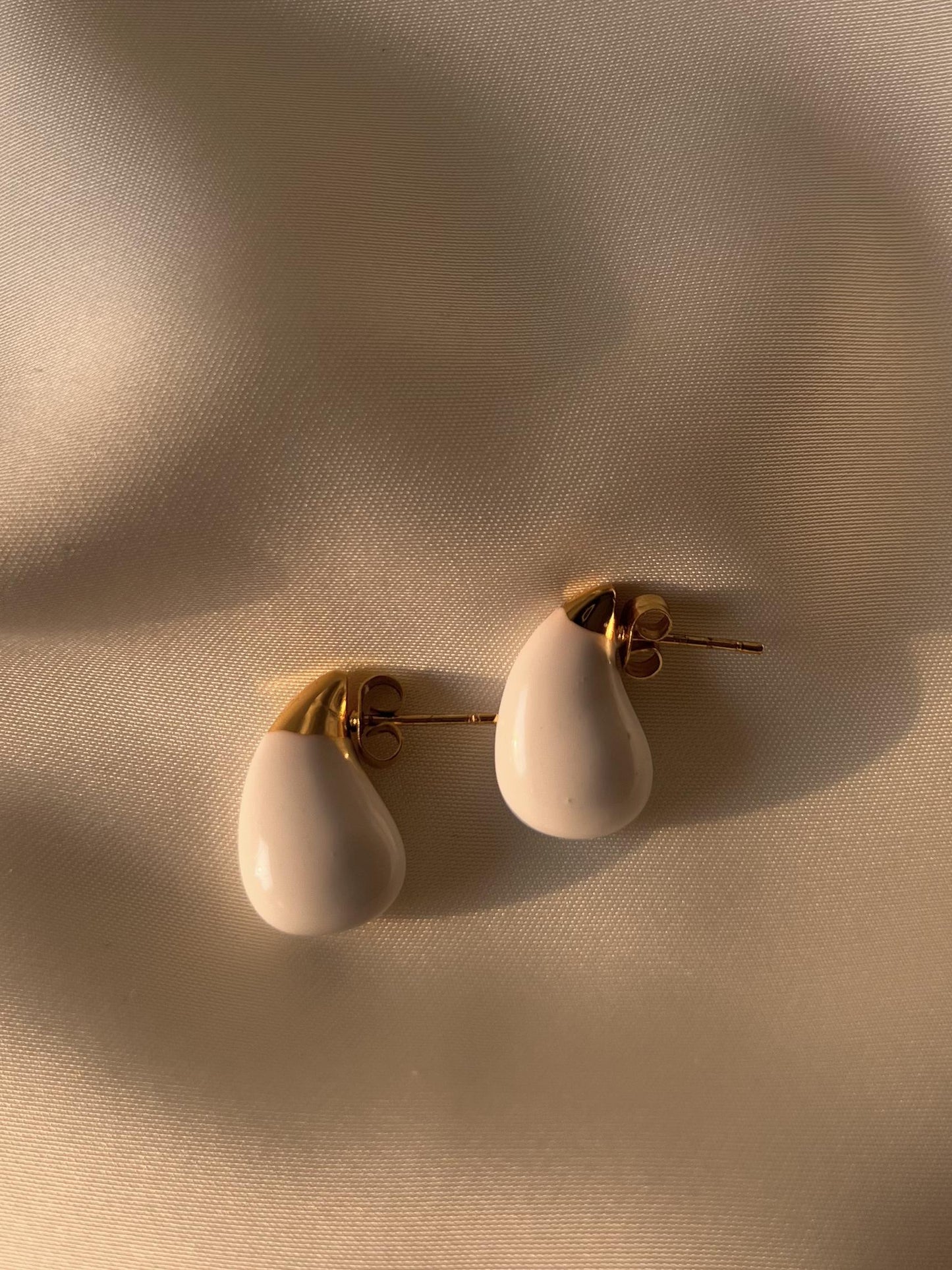 Glided Petal Earrings