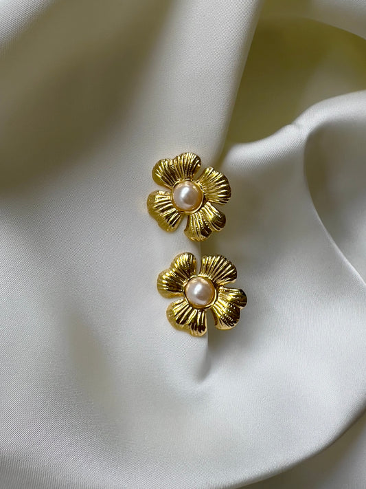 Blossom Pearl Studs