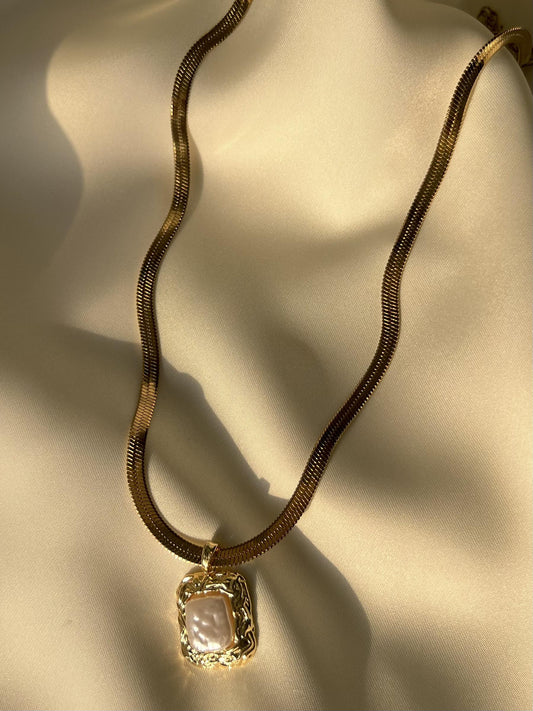 Golden Square Luxe Pendant