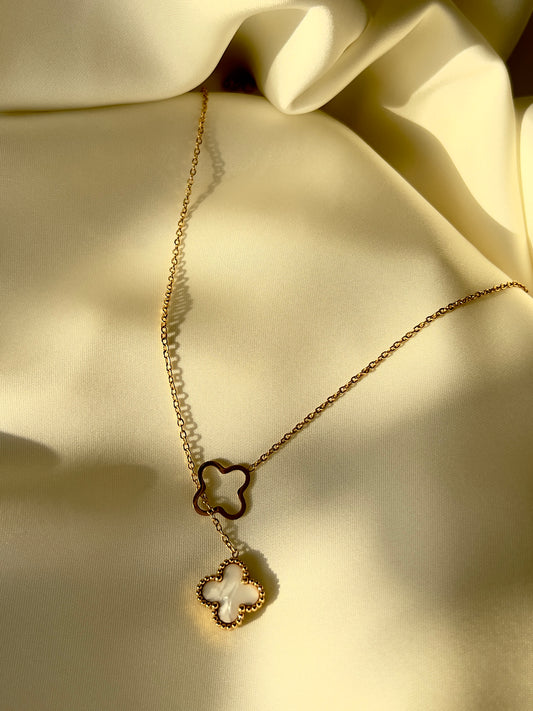 Dainty Clover Pendant Necklace