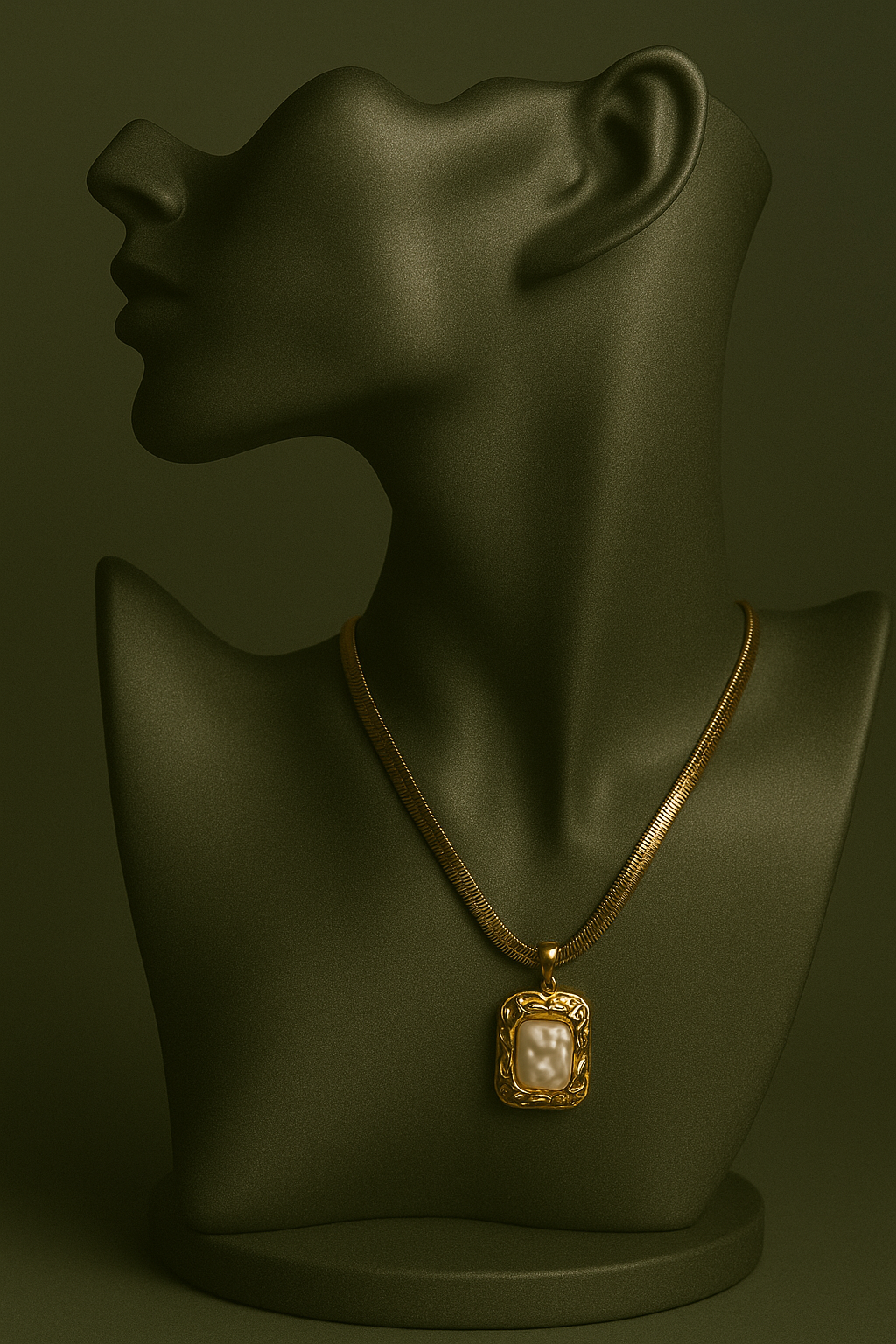 Golden Square Luxe Pendant