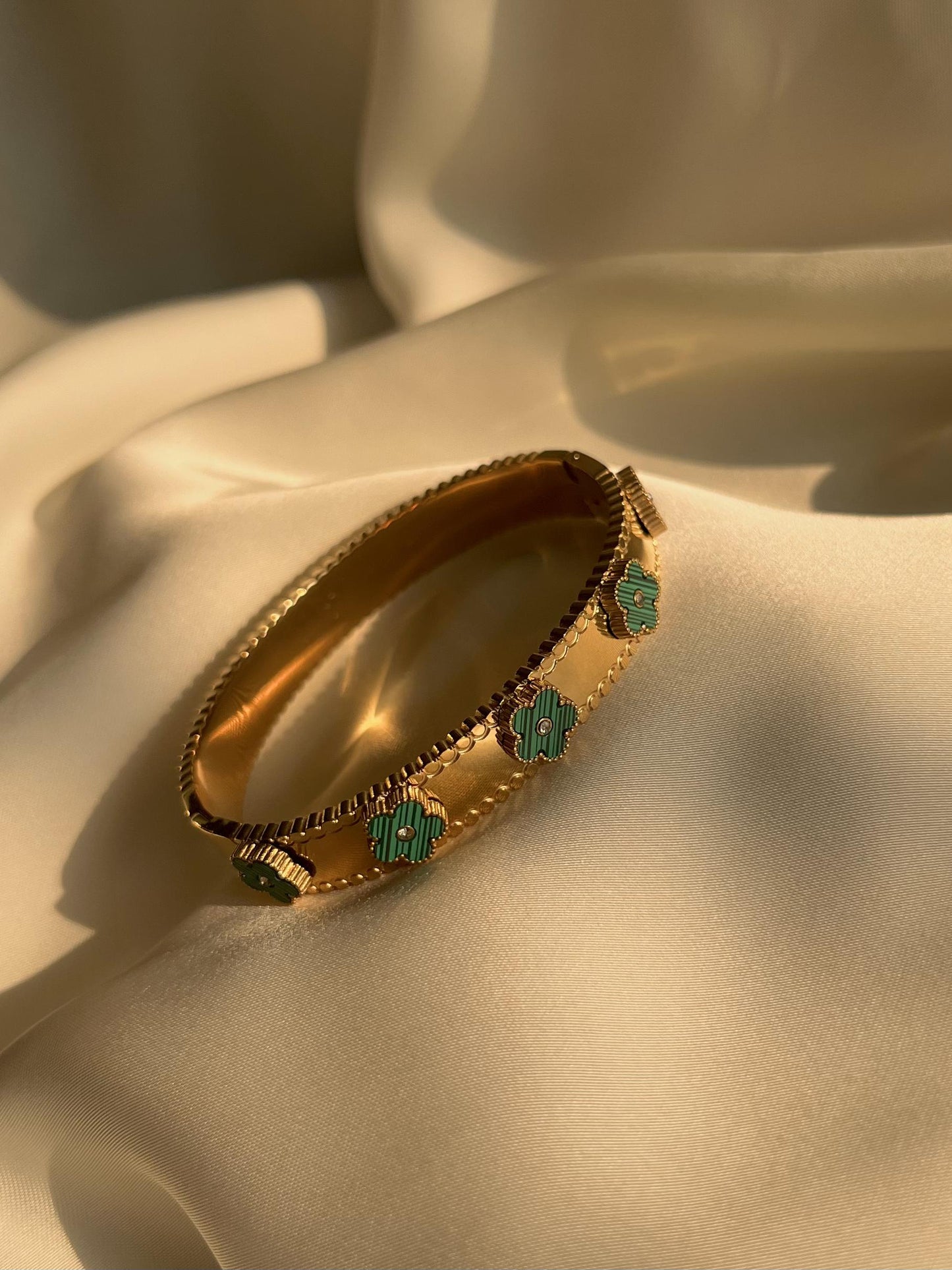 Green Clover Bracelet