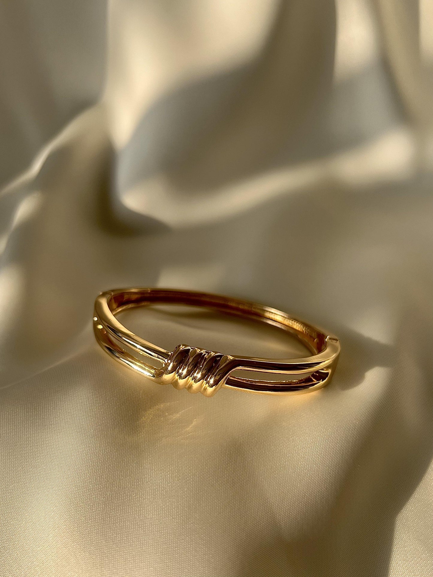 Double Line Twist Bracelet