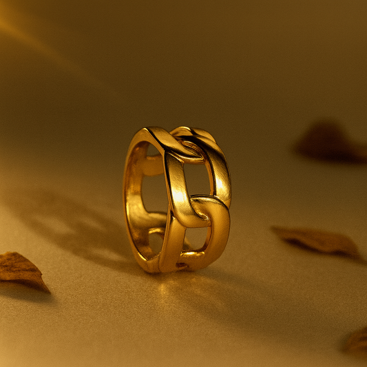 Interlocking Gold Ring