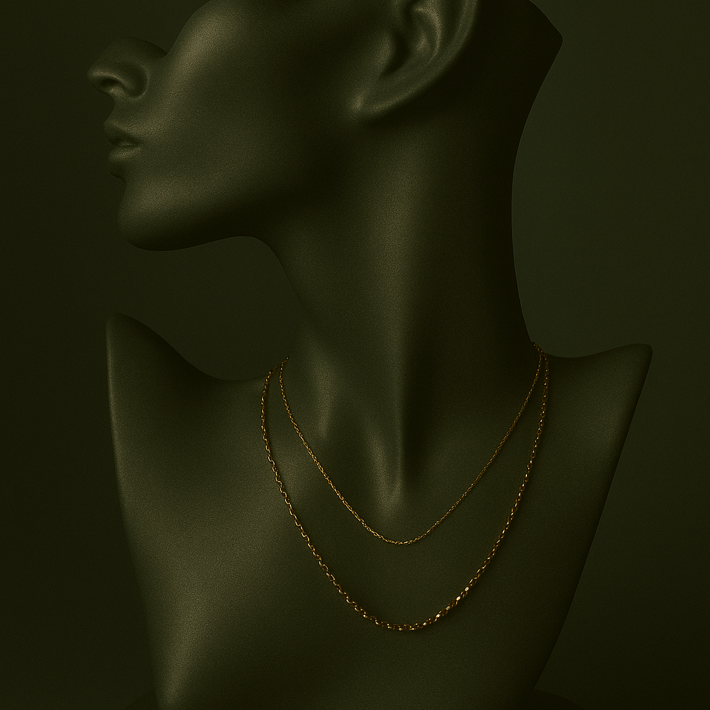 Elegant Twist Vine Necklace
