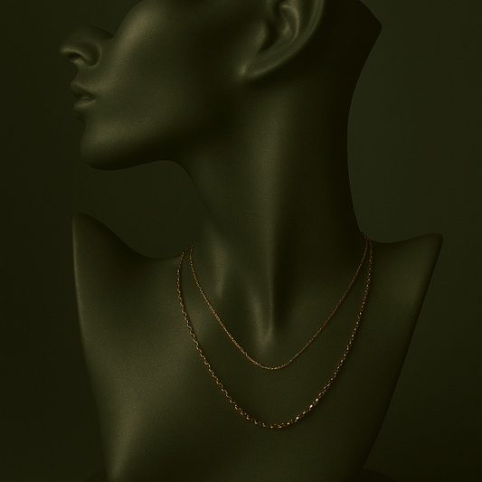 Elegant Twist Vine Necklace
