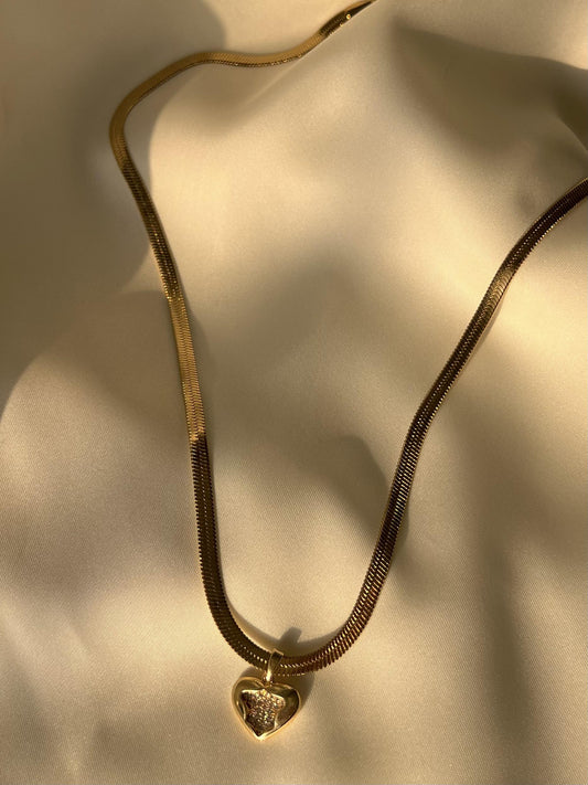 Golden Heart Pendant