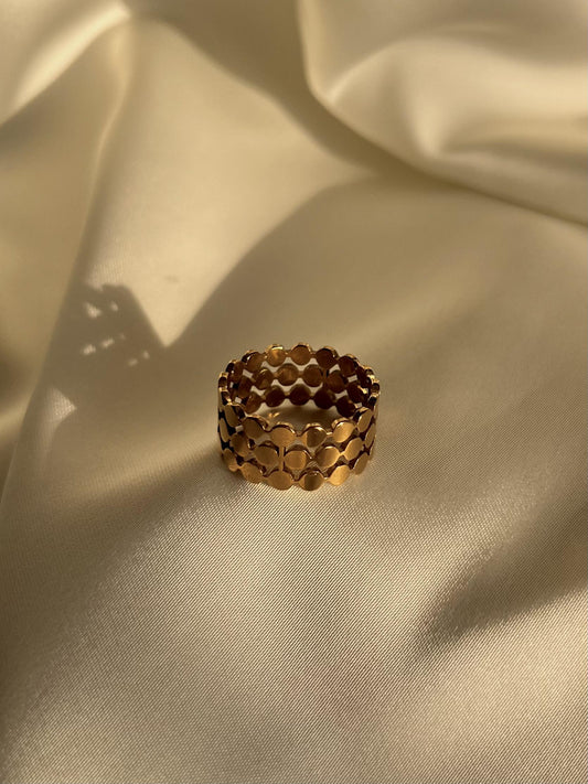 Linked Beads Ring