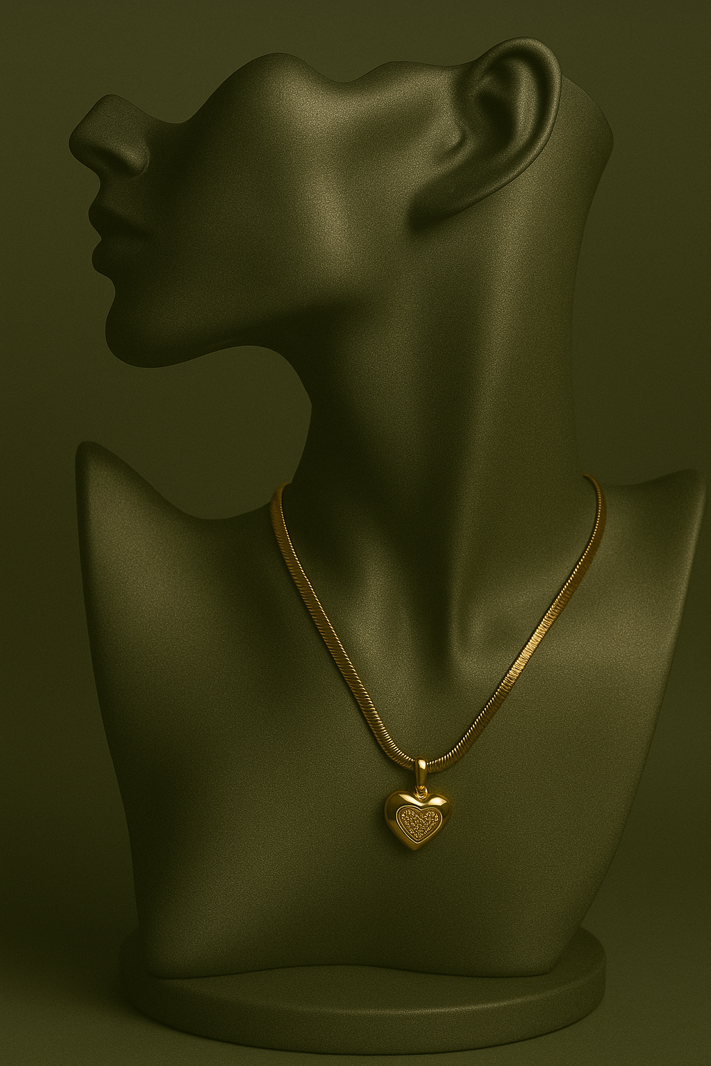 Golden Heart Pendant